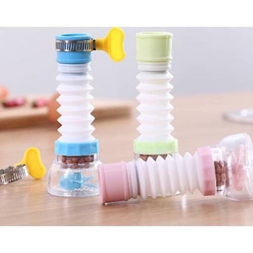 New Kitchen Faucet Adjustable 360 Degree Filter Sprayer Shower Tap Water Filter For Bathroom Home Kitchen Accessories Extender