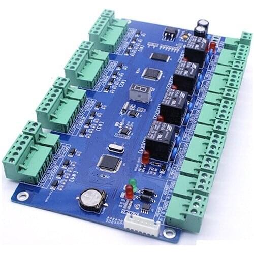RS232/RS485 electronic panelfor control 4 doors