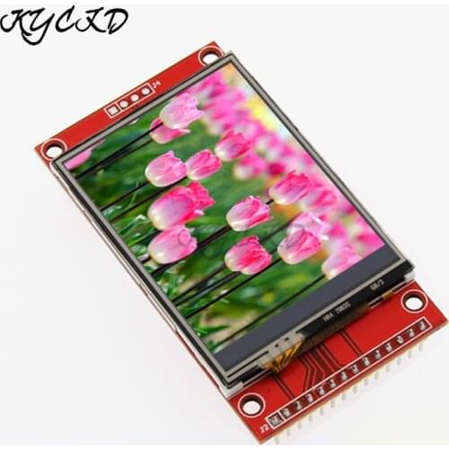 2.4" 2.4 inch TFT LCD Touch Panel 240x320 ILI9341 Driver SPI Interface RGB 65K Full Color Display Screen For Arduino
