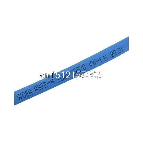 Blue Polyolefin 3.0mm x 200 Meters Heat Shrink Tubes 2:1
