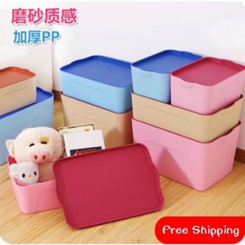 Thickening Large Plastic Box Toy Storage Box Clothes Organizer