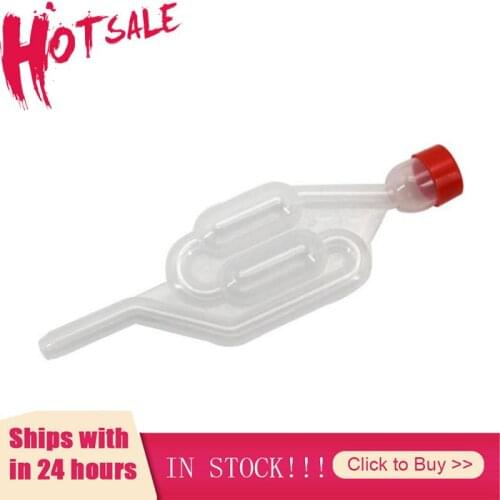 New 1PC Homemade Airlock Air Water Sealed Exhaust Valve Homebrew Wine Fermentation Tool Home Winemaking Wine Vent Accessories