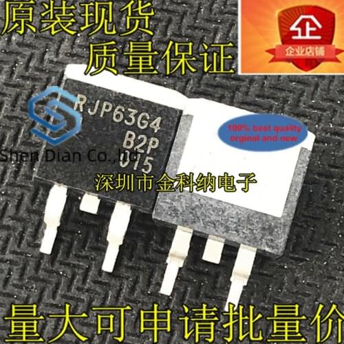 10pcs 100% orginal new in stock Imported RJP63G4 TO-263 LCD plasma commonly used triode