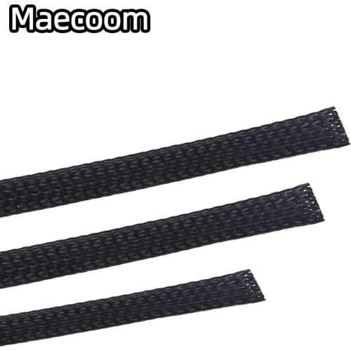 2M 3D Printer Accessories 6/8mm Expandable Braided PET Premium Nylon Cable Sleeve Wire Cable for RepRap/KOSSEL/Ultimaker Ender3