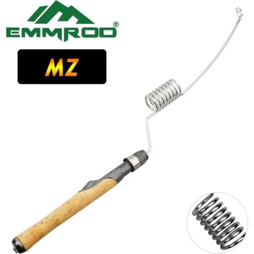 Emmrod Stainless Portable Fishing Pole Rod Spinning Fish Hand Fishing Tackle Sea Rod Ice Fishing rod Boat/Raft Rod Rock Rod MZ