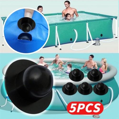 5pcs Game 4554 Wall Plug Replacement Fitting For Pools Inflatable Pool Repair Patch Swimming Pool Accessories