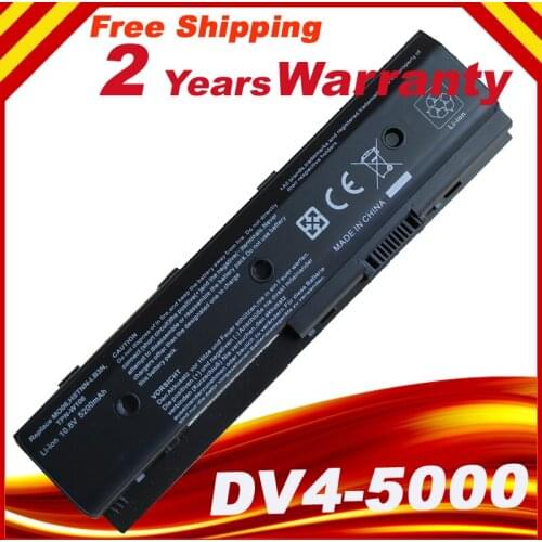 6cell Laptop Battery MO06 HSTNN-LB3N For HP Pavilion DV4-5000 DV6-7002TX 5006TX DV7-7000 Batteries 671567-421 Free shipping