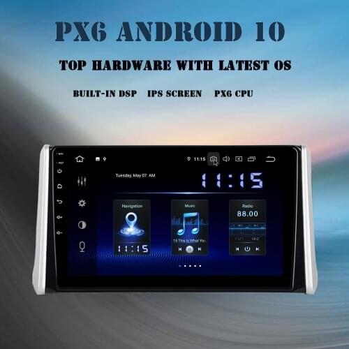 Dasaita for Toyota RAV4 2019 2020 Car 10.2" Android Radio DSP Multimedia Player CarPlay Navigator GPS 4GB+64GB TDA7850