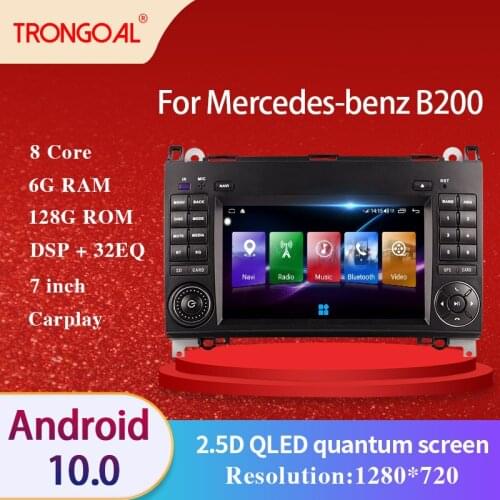 Android10 Car Radio GPS For Mercedes Benz B200 AB Class W169 W245 Viano Vito W639 Sprinter W906 Multimedia Navigation DVD Player