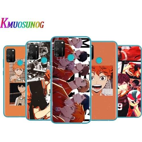 Transparent Cover Anime Volleyball For Honor V30 View 20 V20 30i 30S 30 20S 20E 20i 20 Lite Pro Plus Phone Case