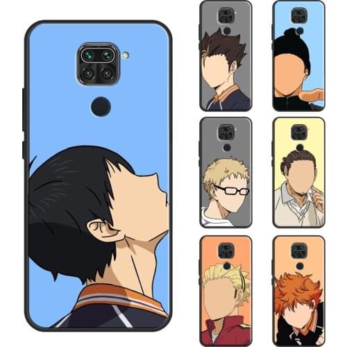 Haikyuu Karasuno Volleyball Anime Case For Xiaomi Redmi Note 10 Pro Note 8 9S 8T Note 9 Pro Coque For Redmi 9T 9C 9A 7A 8A