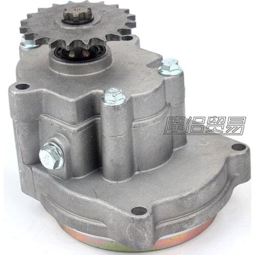 49CC 2-Stroke/4-Stroke Engine Motorcycle Transmission Gear Box For Mini Pocket Bike ATV PetrolScooter Chopper Aluminum Alloy