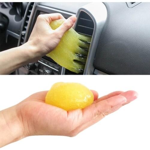 75g Cleaning Gel Car Air Outlet Cleaning Glue Jelly Dust Remover Keyboard Cleaner Adhesive Daily Household Cleaning Supplies