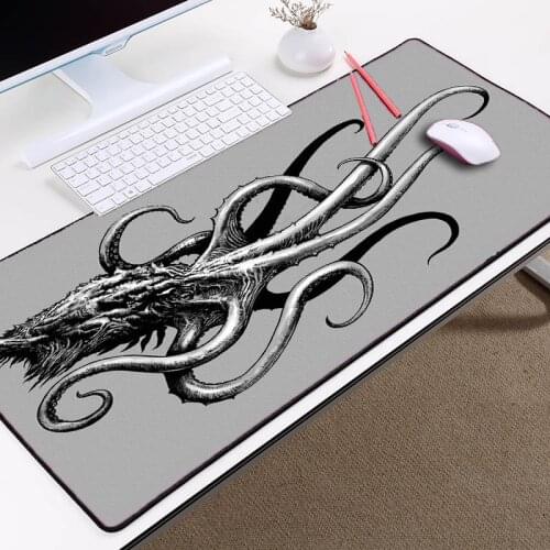 Mairuige Cthulhu Pattern Octillery Mousepad Funny Gaming MouseMat Game Pc Mousepad Rubber Keyboard Mice Pad 300x800x2MM Big Size