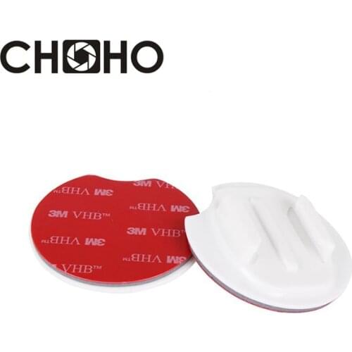 Surfboard Mount Surfing 3M Sticker Round White Low-Angle S for Gopro Hero 9 8 7 6 5 4 Xiaomi YI 4K II SJCAM Go Pro Accessories