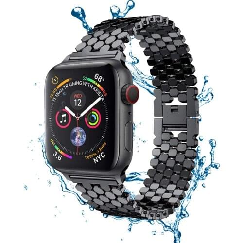 Metal strap for apple watch 5 4 band 44mm 40mm 42mm 38mm iwatch series 5/4/3/2/1 belt stainless steel bracelet Accessories