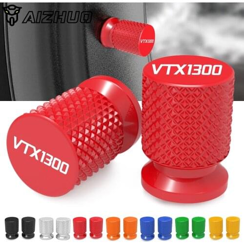 Motorcycle Tyre Rim Air Port Cover CNC FOR HONDA VTX1300 Tire Valve Wheel Stem Cap Covers VTX 1300 RETRO 2003-2009 2008 2007