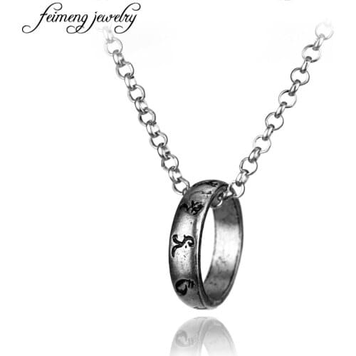 The Mortal Instruments City Of Bones Necklace Runes Shadow hunters Pendant Simple Alloy Pendant Jewelry Accessories