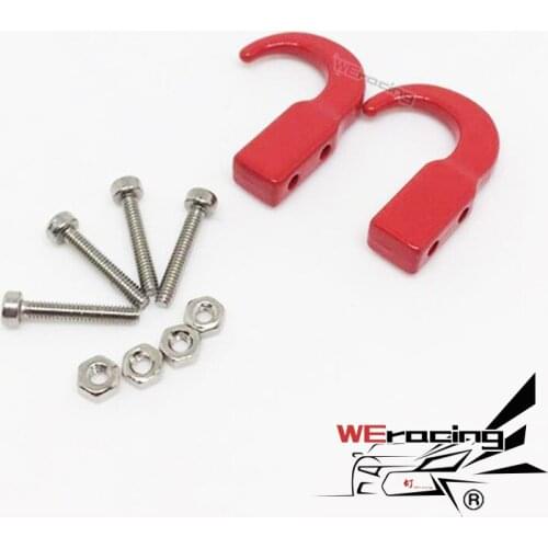 RC Crawler Tow Hook for 1/10 Climbing Car TRX-4 Axial SCX10 90046 RC4WD D90 Tamiya CC01 Accessories