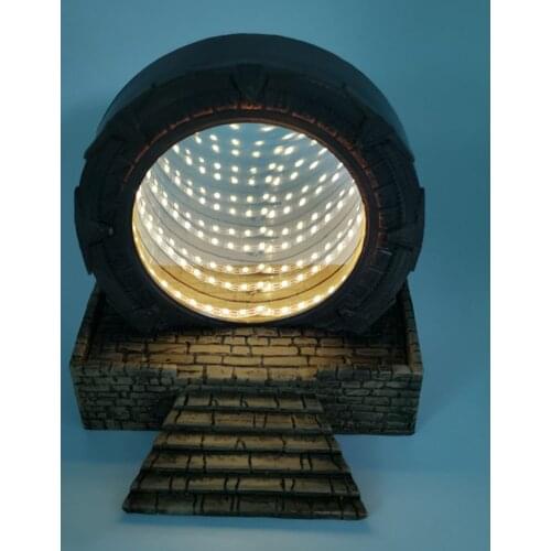 1Pcs Star Gate Modelling Statues Courtyard Garden Bedroom Living Room Landscape Outdoor Decoration Garden Ornament Supplies