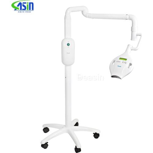 Dental multifunctional whitening bleaching instrument adjustable floor type dental material for removing yellow teeth