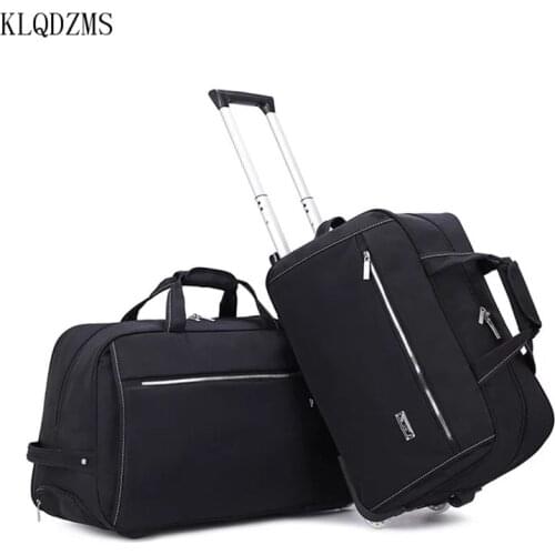 KLQDZMS 20"24inch Luggage Bag Trolley bag Rolling Suitcase Trolley Women Men Travel Bags With Wheel Carry-On bag