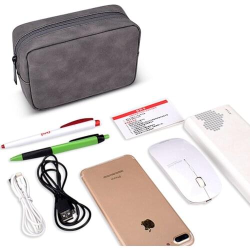 Cable Bag Organizer Wires Charger Digital USB Gadget Portable Electronic Earphone Case Zipper Storage Pouch Accessories Supplies