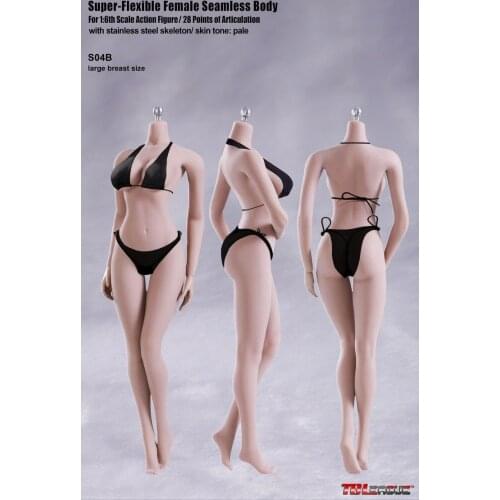 TBLeague S01A S04B S07C S10D Super-Flexible Seamless Body With Stainless Steel Skeleton In Pale