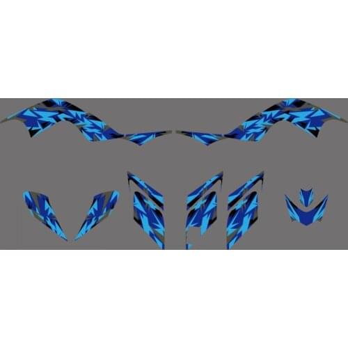 0327 New STYLE TEAM DECALS STICKERS Graphics Kits for RAPTOR 700 2006 2007 2008 2009 2010 2011 2012