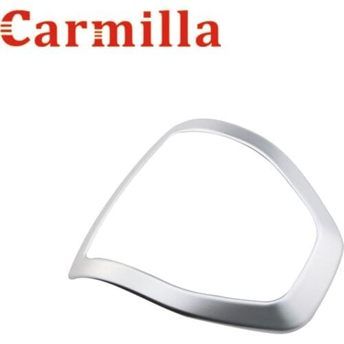 Carmilla ABS Chrome Car Steering Wheel Decoration Cover Trim Stickers Case For Ford Ranger 2015 2016 Accessories 1 Piece