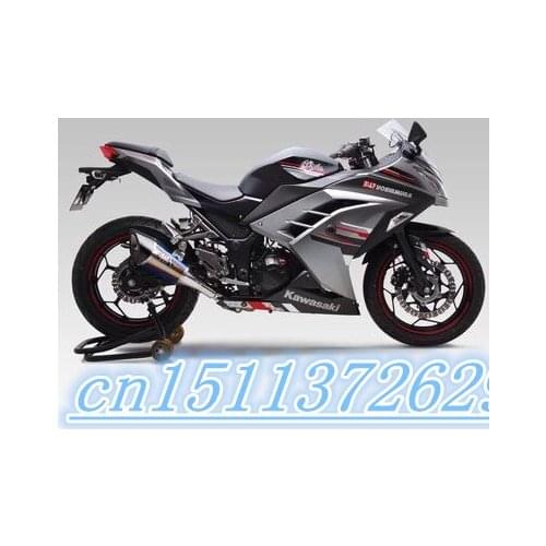 Dor-Fit For Kawasaki NINJA250R EX250 2013 2014 2015GR FAIRING KIT ABS Mold grey black D