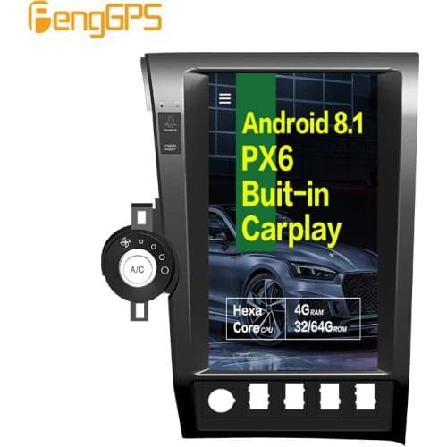 Tesla style 2 din Android 8.1 Car Radio Stereo GPS Navigation For Toyota Tundra 2007-2013 no DVD Player Headunit