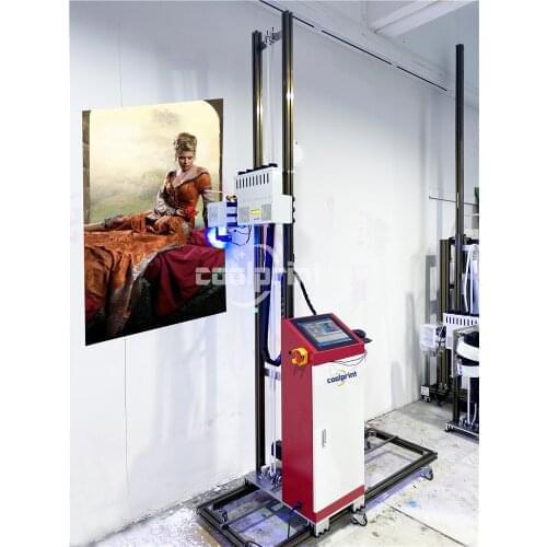 Intelligent 3D 5D Wall Printing Machine Vertical Inkjet for Wall Distributor in Russia Printer Wall