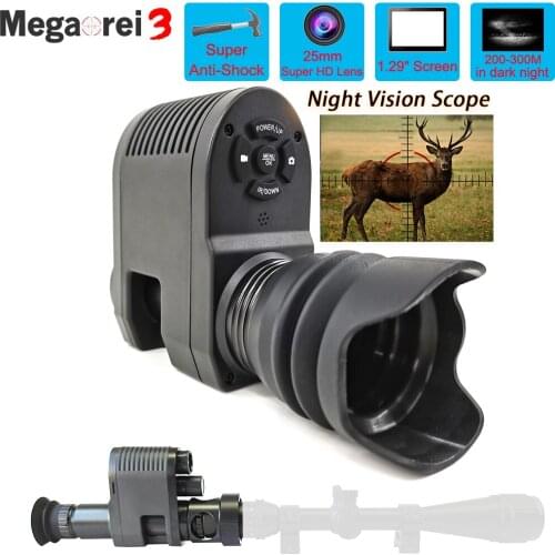 Monocular de gran campo de visión de gama alta, Monocular de enfoque automático, Mini mira de visión nocturna