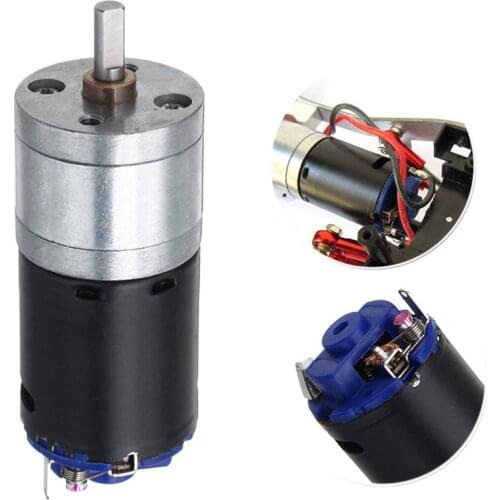 RBRC GM25-370 DC 12V Brushed Motor 4mm Shaft for MN-90 RC Q60 Q61 WPL B14 B16 B24 B36 C14 C24 1/16 RC Car Replacement DIY Parts