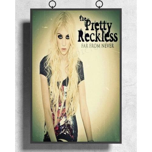 H354 Silk Poster Home Decoration The Pretty Reckless Sexy Taylor Momsen Rock Band Wall Art Christmas Gift