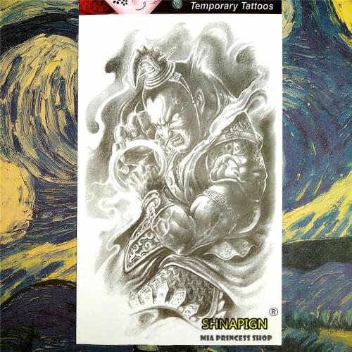 SHNAPIGN Osiris serve Temporary Tattoo Body Art, 12*20cm Flash Tattoo Stickers, Waterproof Fake Tatoo Henna Tatto Wall Sticker
