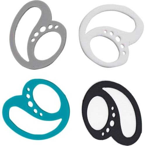 5 Colors Keepods Silicone Bluetooth Earplugs Fixed Protective Cover Sports Anti-lost Earphone Holder Protective Cover