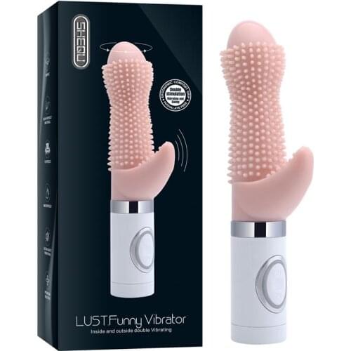 SHEQU silicone vibrator LUST FIRE 21 CM, sexul3s toys, female dildo, vibrator, feminino vibrator