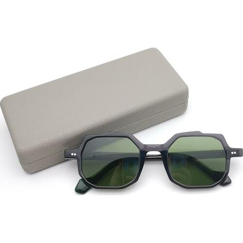 Decorative Qulaity High Acetate Fashion Sunglasses for Women Men 2021 New Fashion Sun Glasses UV400 Protection with Nylon Lens