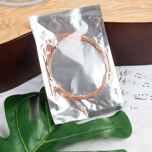 High Quality Guitar Strings 6pcs Classical Guitar String Set Pure Copper Strings E-A for Acoustic Folk Guitar Classic Guitar