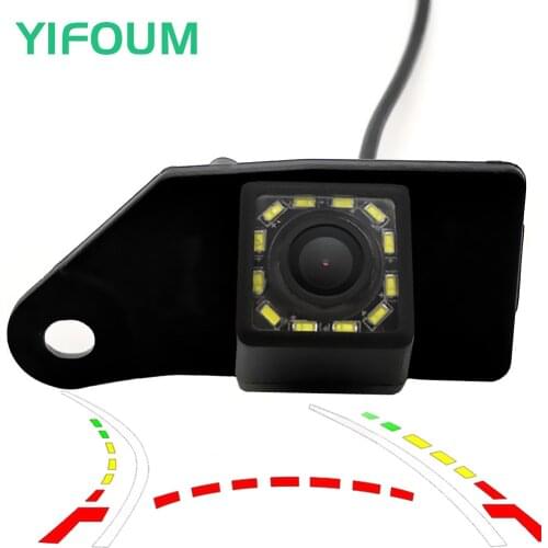 YIFOUM HD Dynamic Trajectory Tracks Car Rear View Camera For Mitsubishi ASX RVR Outlander Sport 2010 2011 2012 2013 2014 2015