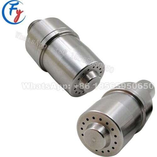1/4" Ss304 16 holes round air knife drying and cleaning nozzle, air blowing nozzle, circular spray air drying nozzle