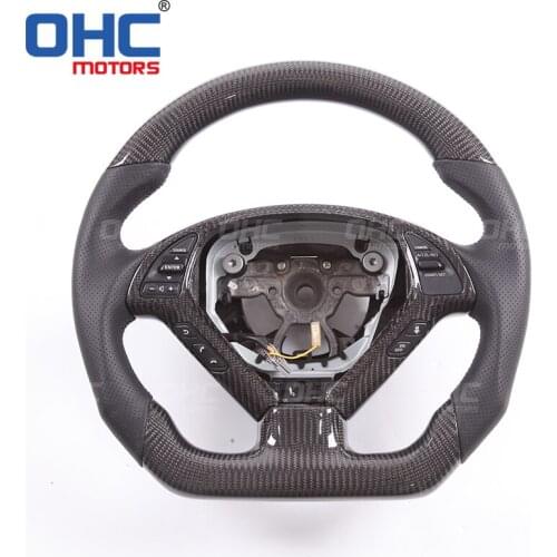 100% Real Carbon Fiber Steering Wheel for Infiniti G37