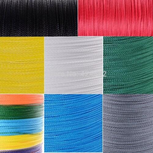 500M Brand 8colors to choices 4X Super Strong Japan Multifilament PE Braided Fishing Line 6 8 10 15 20 25 30 35 40 50 60 70 80LB
