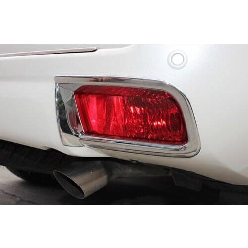 Accessories For Toyota Land Cruiser 150 Prado LC150 FJ150 2010-2017 Rear Reflector Fog Light Lamp Cover Sticker Moulding Trim