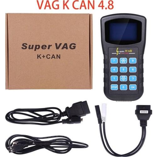OBD2 Car Diagnostic tool Super for Vag K Can 4.8 Key Programmer Professional Read Security Code For VW For Audi For Skoda