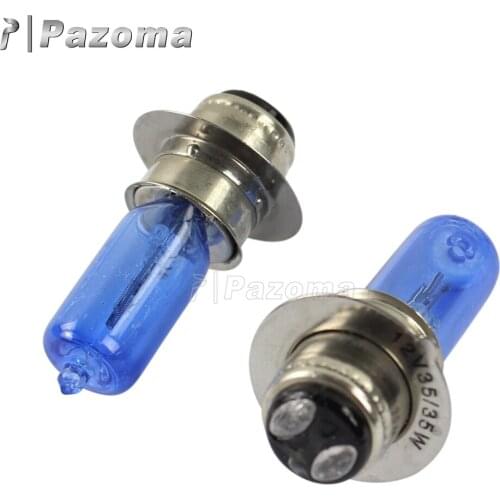 12V 35W White Xenon Bulbs Motorbike Motorcycle Super Bright Headlight Bulb for Most UTV / Scooters Motorcycles