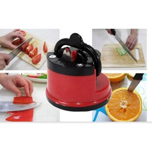 Household kitchen fine iron knife sharpener kitchen sharpener with fixed suction cup knife sharpener kitchen supplies