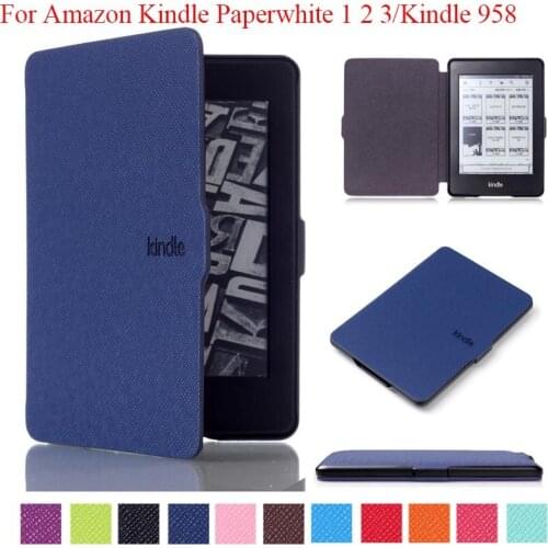 Case For Amazon Kindle Paperwhite 1 2 3 Magnetic Smart Cover Ultra Slim eReader Cover for Kindle Paperwhite 2 3 with Auto Sleep